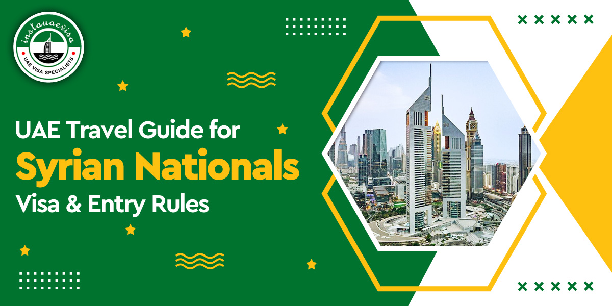 uae visa for syrian nationals